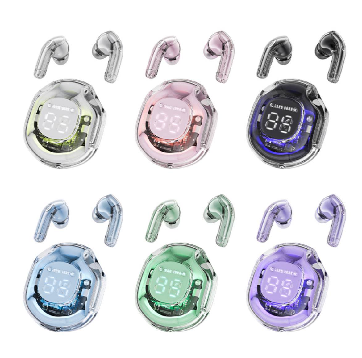 Бездротові навушники Acefast T8 Crystal - Зображення 4