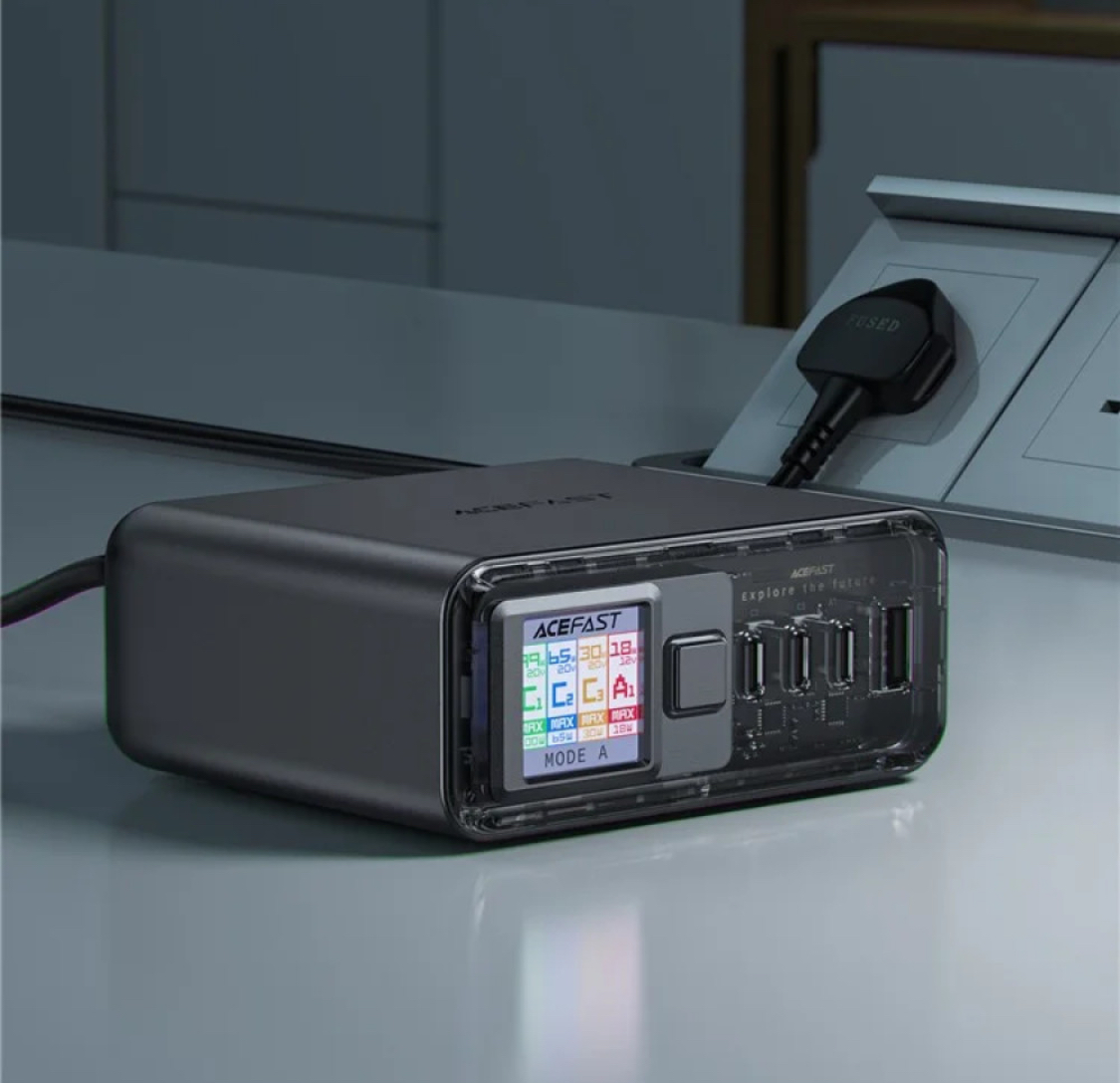 Мережевий подовжувач AceFast Z4 GaN PD218W - Зображення 9