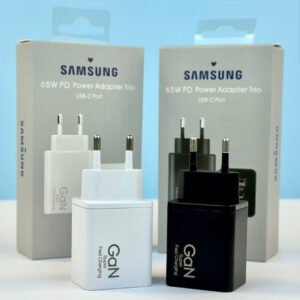 Мережевий зарядний пристрій Samsung Gan 65W USB-C + USB