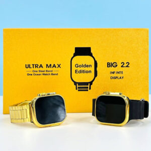 Smart Watch Ultra Max Golden Edition з 2-ма ремінцями