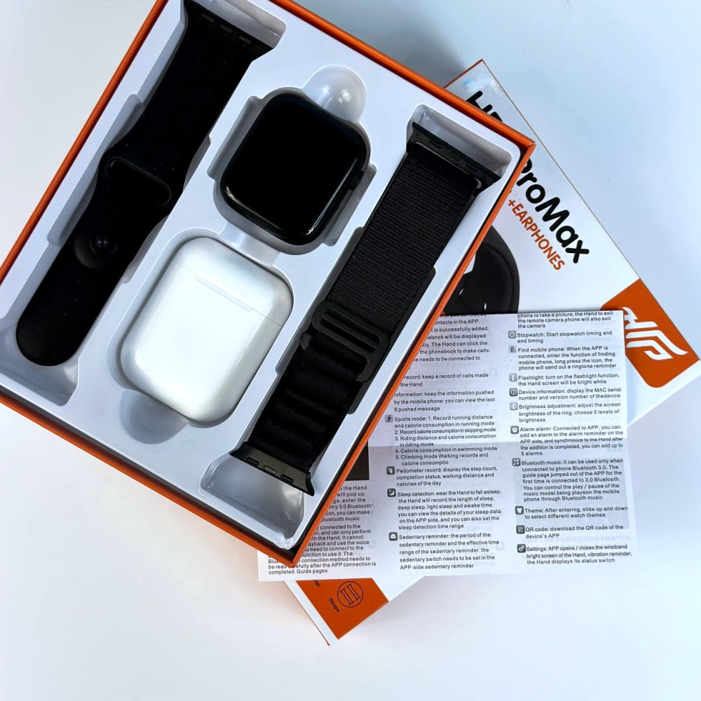 Smart Watch HR4 ProMax з TWS - Зображення 4