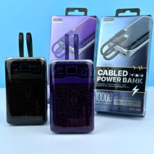 Power Bank Remax RPP-591 10000mAh Explore Pro Series PD20W+QC22.5W with cable 3-in-1