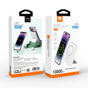 Power Bank WUW Y133 10000mAh 15W+PD20W з бездротовою зарядкою