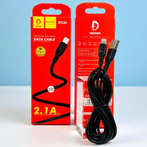 Кабель Denmen D23L Lightning 2.1A 2m