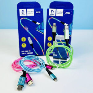 Кабель Denmen D25L Lightning 1m