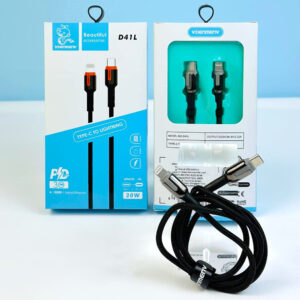 Кабель Denmen D41L Type-C to Lightning 1m