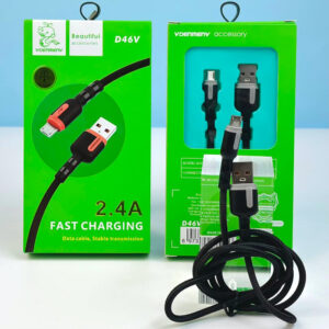 Кабель Denmen D46V Micro 2.4A 1m