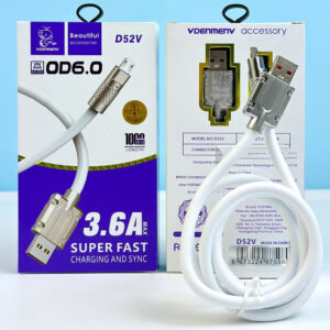 Кабель Denmen D52V Micro 3.6A 1m