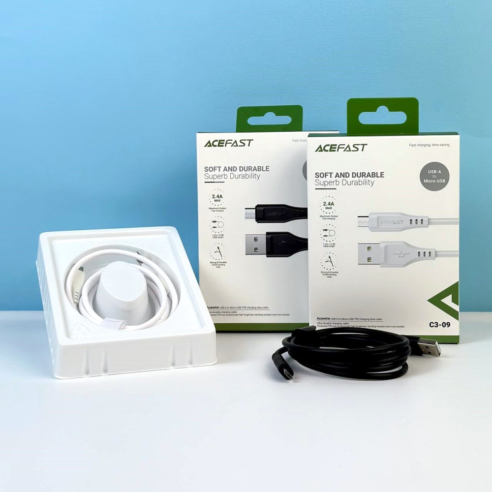Кабель AceFast C3-09 Micro 1.2m