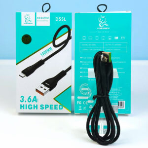 Кабель Denmen D55L Lightning 3.6A 1m