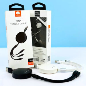 Кабель WUW X165 3in1 Lightning +Micro +Type-C 28cm - 1.1m