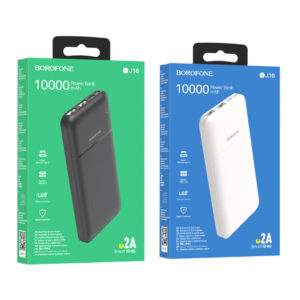 Power Bank Borofone BJ16 10000mAh Cube 2USB+Type-C+Micro