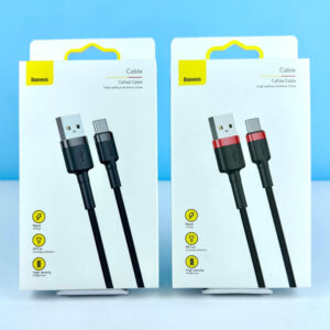 Кабель Baseus Cafule Type-C 3A 1m, CATKLF-BG1, CATKLF-B91