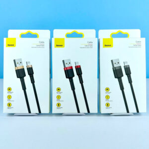 Кабель Baseus Cafule Lightning 2.4A 1m, CALKLF-BG1, CALKLF-B19