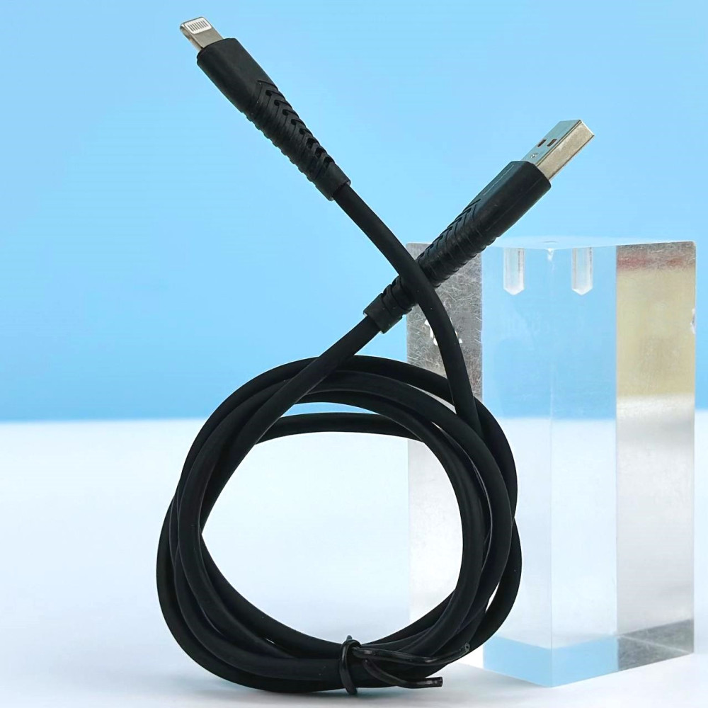 Кабель WUW X171 Silicone Lightning 2.4A 1m - Зображення 3