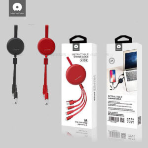 Кабель WUW X159 3in1 Lightning+Micro+Type-C 3A 24cm - 1.2m