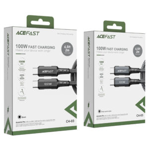 Кабель AceFast C4-03 Type-C to Type-C 100W 2m