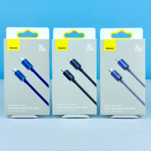 Кабель Baseus Crystal Shine Series Type-C to Lightning 20W 1.2m, CAJY000201, CAJY000203, CAJY000205