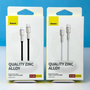 Кабель Baseus Cafule Metal Series Type-C to Lightning 20W 1m, CATLJK-A01