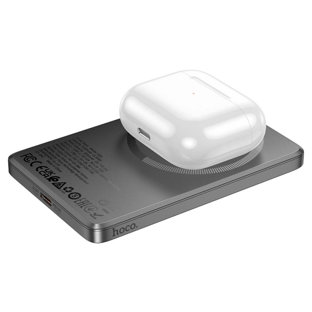 Power Bank Hoco Q26 Joy 5000mAh PD20W+QC3.0 з бездротовою зарядкою 15W - Зображення 3