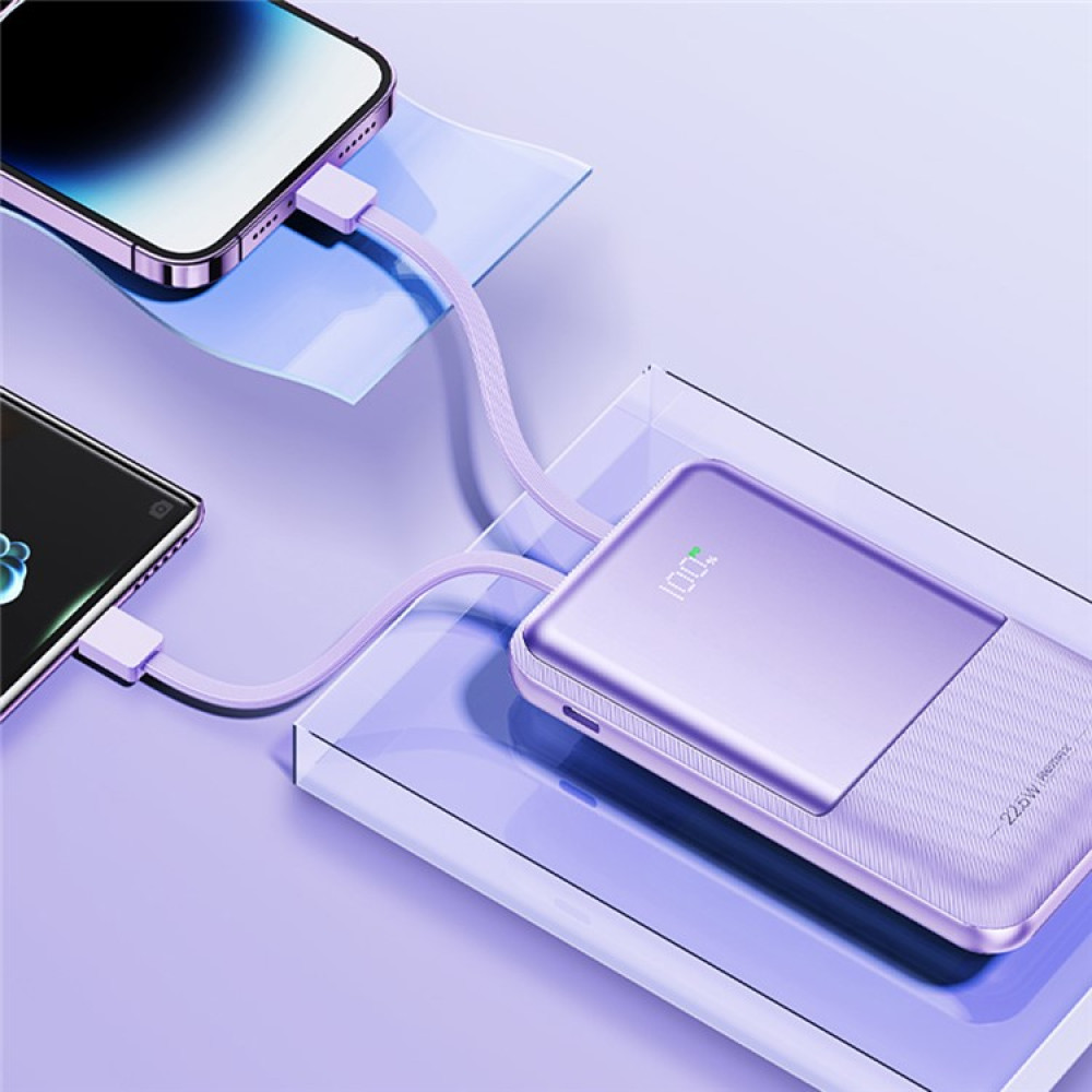 Power Bank Remax RPP-582 10000mAh Potent Pro Series 20W+22.5W PD+QC with cable - Зображення 2