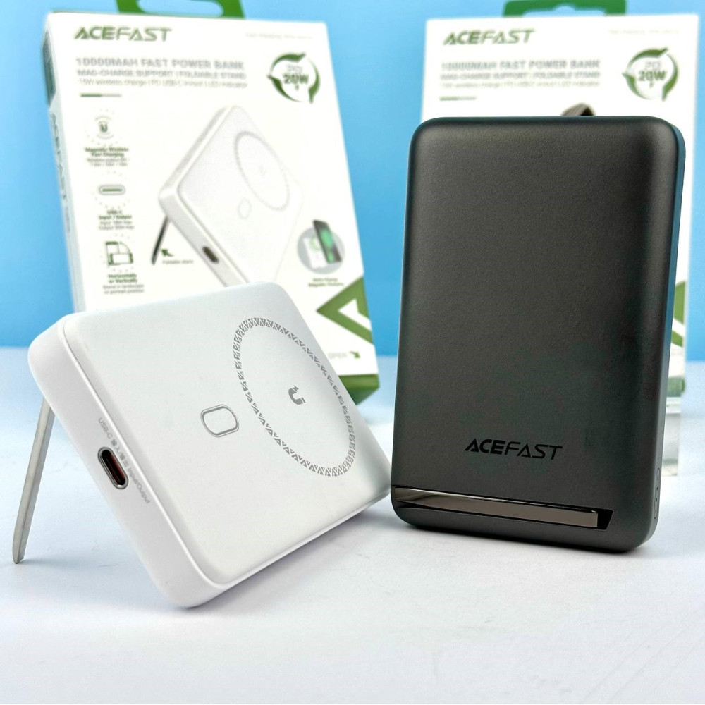Power Bank AceFast M6 10000mAh PD20W з бездротовою зарядкою - Зображення 4
