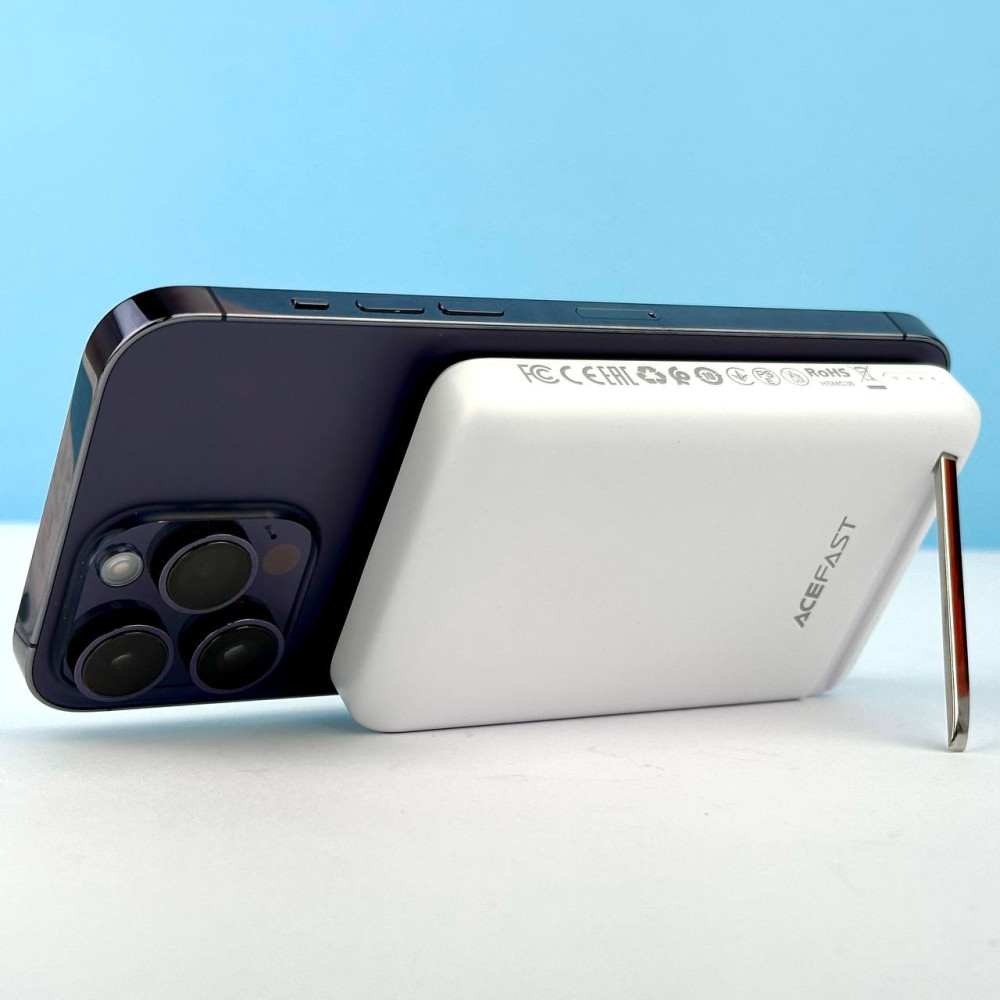Power Bank AceFast M6 10000mAh PD20W з бездротовою зарядкою - Зображення 5
