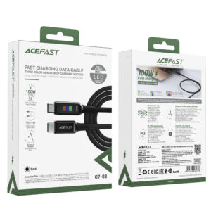 Кабель AceFast C7-03 Type-C to Type-C 100W 1.2m
