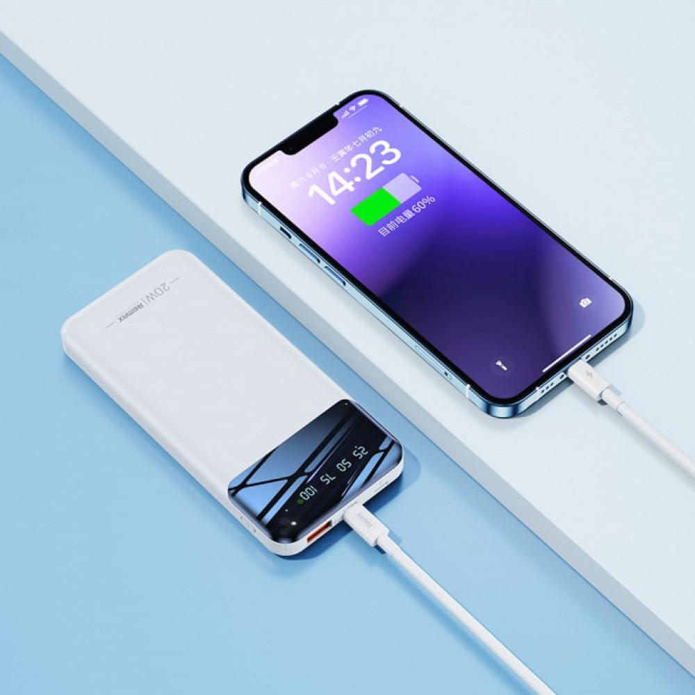 Power Bank Remax RPP-502 10000mAh Hunch Series PD20W+QC18W Швидка зарядка - Зображення 4