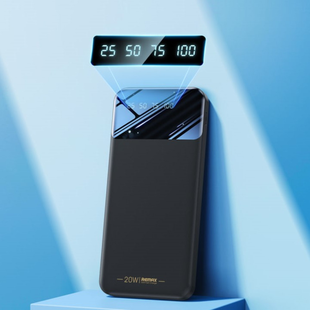 Power Bank Remax RPP-502 10000mAh Hunch Series PD20W+QC18W Швидка зарядка - Зображення 5