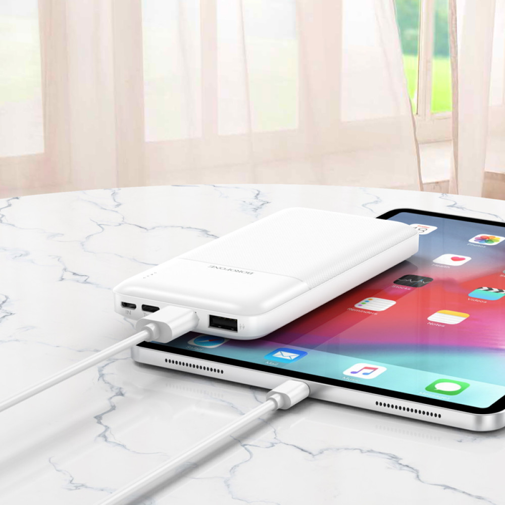 Power Bank Borofone BJ16 10000mAh Cube 2USB+Type-C+Micro - Зображення 6