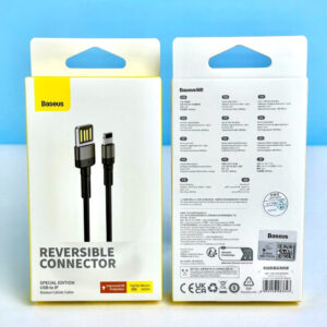 Кабель Baseus Cafule Special Edition Lightning 1m, CALKLF-GG1