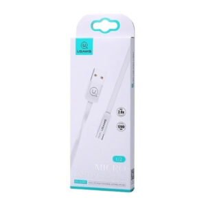 Кабель Usams US-SJ201 U2 Flat Micro 2A 1.2m