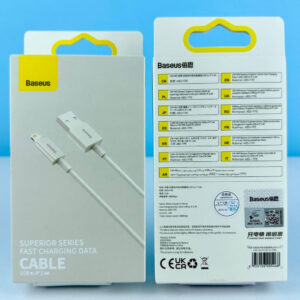 Кабель Baseus Superior Series Lightning 2.4A 2m, CALYS-C01, CALYS-C02