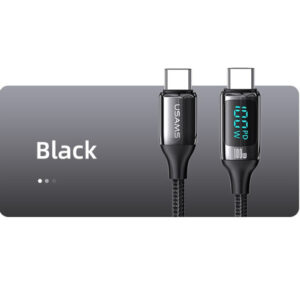 Кабель Usams US-SJ559 U78 Type-C to Type-C 100W 3m