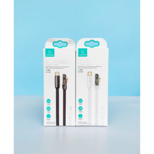 Кабель Usams US-SJ586 Right-angle Type-C to Lightning PD 20W 2m Швидка зарядка