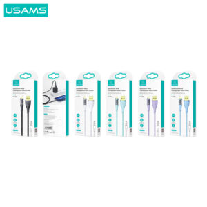 Кабель Usams US-SJ571 Aluminum Alloy Lightning 2.4A 1.2m