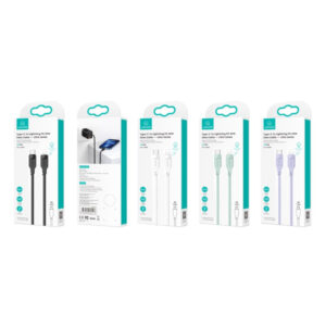 Кабель Usams US-SJ566 Type-C to Lightning PD 20W 1.2m