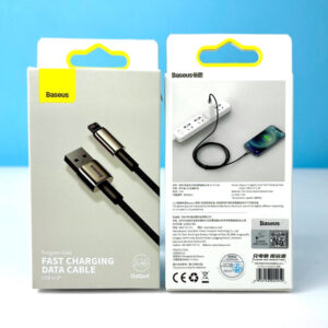 Кабель Baseus Tungsten Gold Lightning 2.4A 1m, CALWJ-01