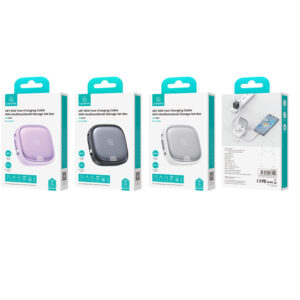 Кабель Usams US-SJ650 U87 Box 4IN1 USB+Type-C+Lightning+Micro 60W 1m