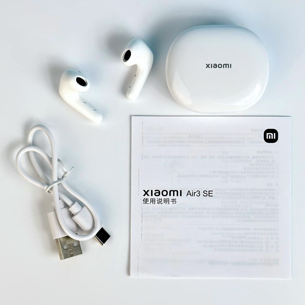 Бездротові навушники Xiaomi Air3 SE White - Зображення 3