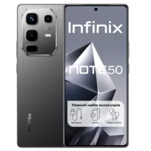 Infinix Note 50 (X6858) 8/256Gb NFC Shadow Black