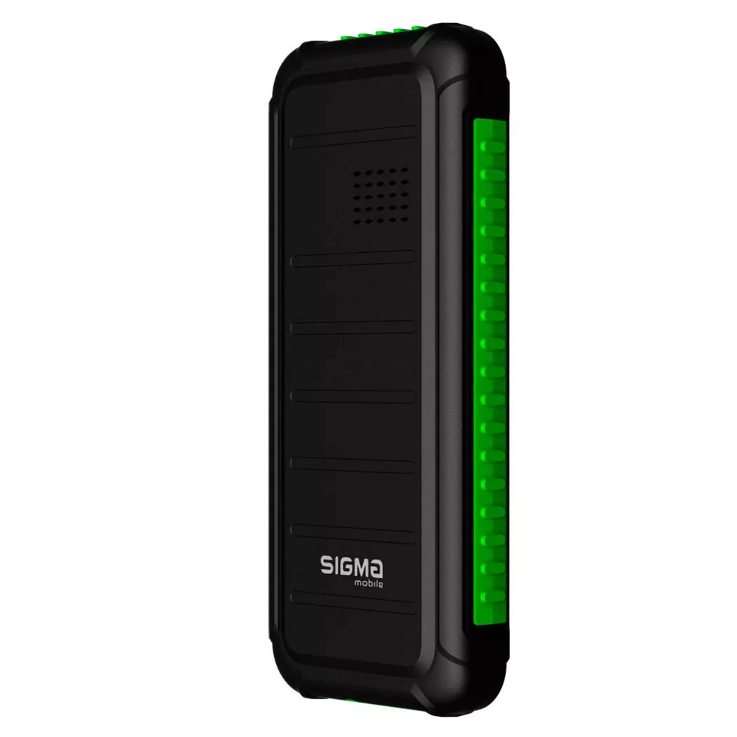 Телефон Sigma x-style 18 Track black-green - Зображення 3