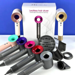 Фен для волосся Leafless hair dryer з 5 насадками 1600Вт (1,5m)